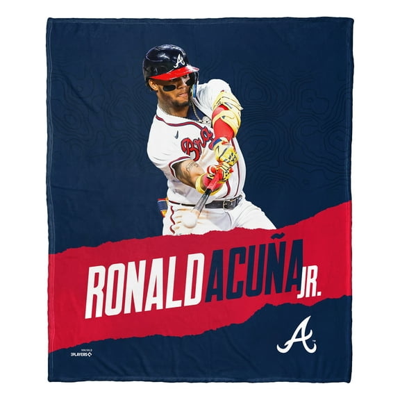 The Northwest Group Ronald Acu-a Jr. Atlanta Braves 50" x 60" Player Silk Touch Throw Blanket