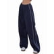 thumbnail image 2 of Pantalones de Paracaídas para Mujer, Pantalones Holgados de Pierna , Pantalones Deportivos con Cintura Elástica Y2K, Pantalones Deportivos, Ropa de Calle Azul Marino S, 2 of 9