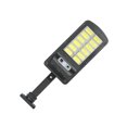 thumbnail image 1 of Billuyoard 160 COB Solar LED Farola Impermeable PIR Sensor de movimiento Lámpara de control remoto inteligente 1200W Jardín exterior Luz de pared de Iluminación y accesorios lámpara de 12 rejillas Billuyoard HA005678-01B, 1 of 6