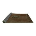 thumbnail image 2 of Ahgly Company Indoor Rectangle Abstract Turquoise Blue Modern Area Rugs, 5' x 8', 2 of 4