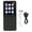 Black, variant on M Buder MP3 Player 1.8in Color Screen Bluetooth 5.0 Portable HiFi Sound Audio Music Player with 16GB TF Card, Expandable up to 128GB, White (6.69 inches / 17 cm)