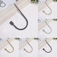 thumbnail image 4 of Metal Curtain Holdbacks, U Shaped Wall Mounted Hook for Home Decor, Decorative Curtain Tieback Curtain Drapery Tiebacks Hooks Curtain Hooks for Wall, 4 of 4