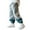 Grey, variant on SUYOLL Children Boys Ankle-Tied Pants Baggy Regular Jeans Cargo Training Trousers Outdoor Drawstring Elastic Jogging Bottoms Holiday Vacation Beach