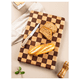 thumbnail image 5 of Tablero de ajedrez, tabla de cortar, complemento de cocina para empalmes domésticos, madera maciza, tablero, 5 of 6