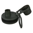 thumbnail image 3 of Mainstays 34 oz Black Plastic Wide Mouth Sports Water Bottle with Twist Top Lid, 3 of 18
