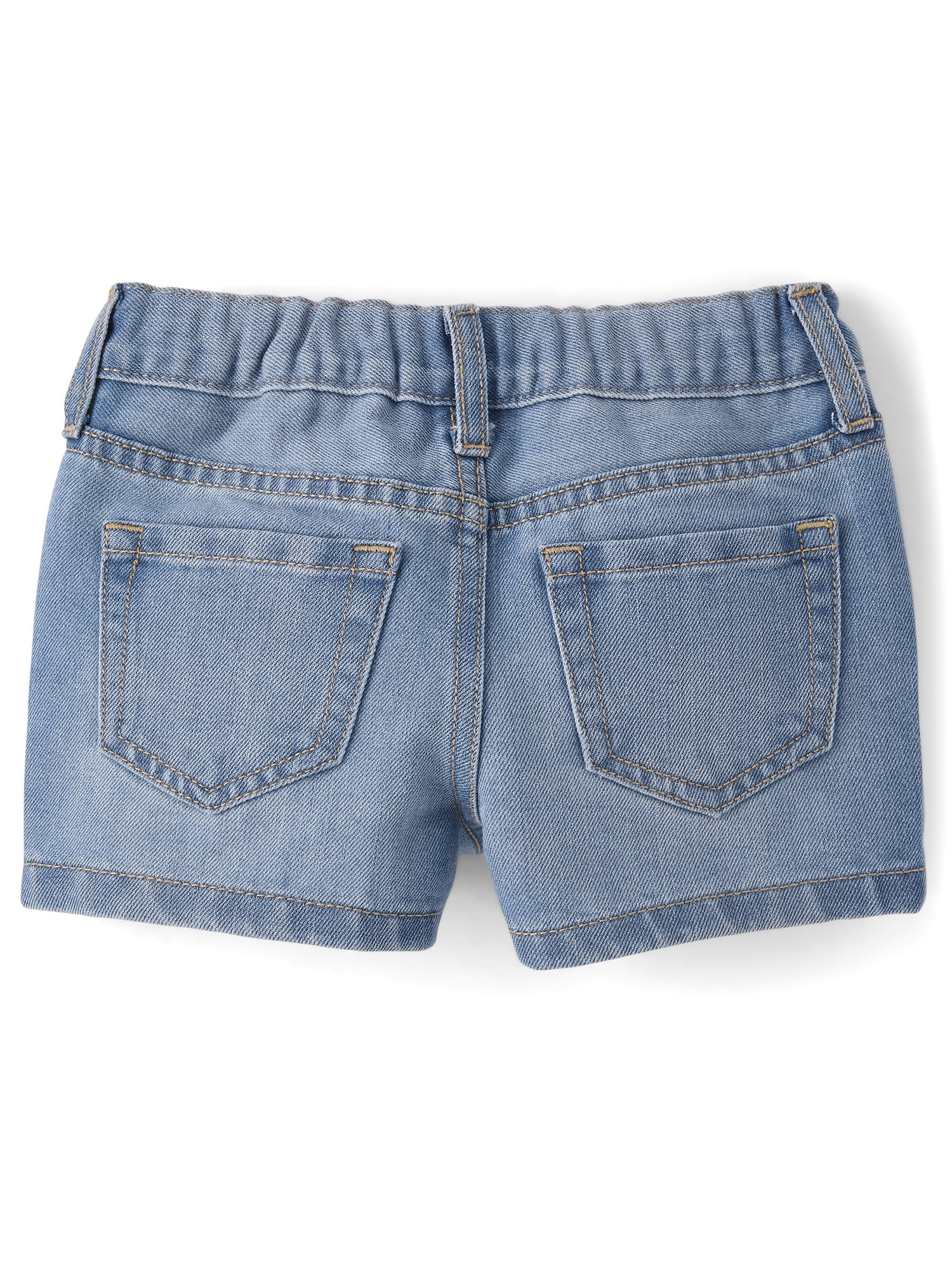 The Children's Place Baby & Toddler Girls Crochet Shortie Jean Short, Sizes 6M-5T