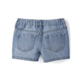 thumbnail image 3 of The Children's Place Baby & Toddler Girls Crochet Shortie Jean Short, Sizes 6M-5T, 3 of 4