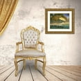 thumbnail image 3 of Reynolds, Graham 18x15 Gold Ornate Wood Framed with Double Matting Museum Art Print Titled - Evening Swim II, 3 of 4