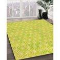 thumbnail image 3 of Ahgly Tapis Rectangulaire Lavable en Machine Intérieur Transitionnel Brun Doré Jaune, 3 Pieds x 5 Pieds, 3 of 7