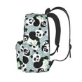 thumbnail image 3 of Disketp Panda And Eucalyptus Mochila Escolar de Gran Capacidad y Peso Ligero, Mochila de Viaje Ideal para Escuela, Trabajo y Uso Diario, Cómoda y con Estilo, 3 of 8