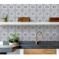 thumbnail image 5 of InHome Camden Antique White Faux Tin Peel & Stick Backsplash Tiles, 5 of 5