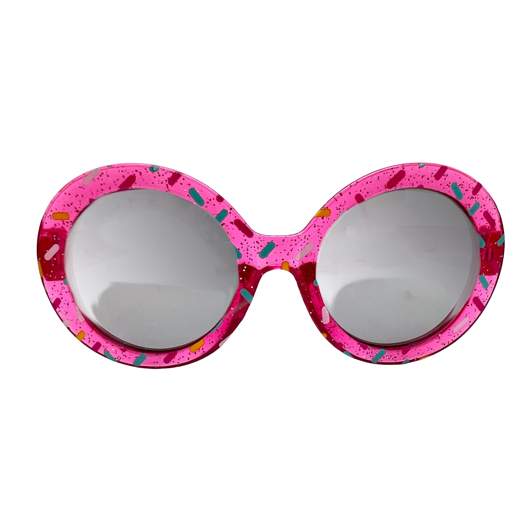 Pan Oceanic Fashion Donut Sunglasses and Hair Clips 5-Piece Set for Girls