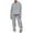 Gray, variant on Two Piece Outfits for Women Solid Color Tracksuits Half Zip Long Sleeve Top Pant Sweatsuit Oversized Sweatshirt with Pockets Sweatpants (Pink XL)