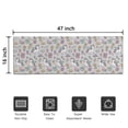 thumbnail image 5 of Gray Cartoon Winged Unicorn Floral Book Pattern Door Rugs,Washable Non Slip Door Mats Indoor,Decorative Door Mats,Entry Mat Indoor for Entrance,Bedroom,Kitchen,Bathroom,16"x47", 5 of 6