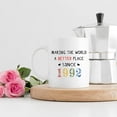 thumbnail image 7 of 1992 Birthday Gifts for Women - Making The World A Better Place Since 1992 Coffee Mug 11 oz - Great 1992 Birthday Gifts for Daughter Coworker Wife Friend Sister Cousin, 7 of 7