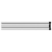 4 3/4"H x 1"P x 94 1/2"L Marseille Fluted Panel Moulding
