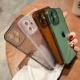 thumbnail image 2 of Fundas de teléfono transparentes y suaves con protección de cámara para iPhone 13 Pro Max 12 11 XS Max XR X 7 8 Plus 13Pro 14, funda transparente a prueba de golpes Tan Jianjun unisex, 2 of 2