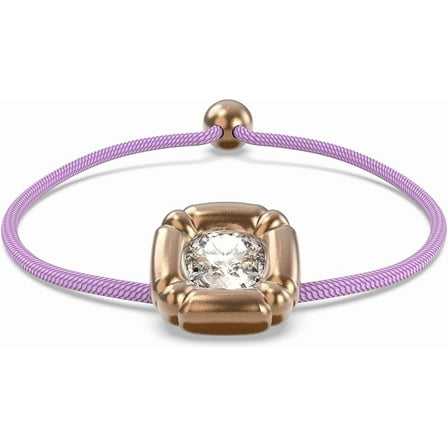 Swarovski 5617983 Women's Dulcis Purple and Rose Gold Bracelet
