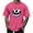 Hot Pink, variant on LUOGENLI Male T-shirts for Mens Men's T Shirt Summer Oversized Shirt Fashion 3D Print Casual Comfortable Shirt Mens T-shirts Graphic Tees Vintage St. Patrick's Day Black XL