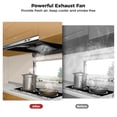 thumbnail image 3 of Campana extractora CAMPLUX RV de 22 pulgadas con luz LED y ventilador de escape, 3 of 8