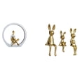 thumbnail image 1 of Estatua de niña,Estatuas de mujeres y niñas,figuritas decorativas elegantes,Escultura de arte abstracto,regalo creativo y moderno para el hogar.,Escultura de figura,Estatua sentada Figura, 1 of 8