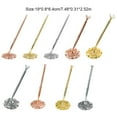 thumbnail image 2 of CNKOO Ballpoint Pens Wedding Decoration Ball Pen Attached To Desk Signature Prop Multicolor Writing Tool for Bank Using Accessory Rose Gold, 2 of 7