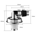 thumbnail image 2 of Bgsha Universal Washing Machine Drain Floor Cover Connector Sewer Adapter Accessories, 2 of 9