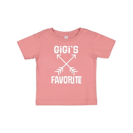 

Inktastic Gigi Favorite Grandchild Gift Baby Boy or Baby Girl T-Shirt