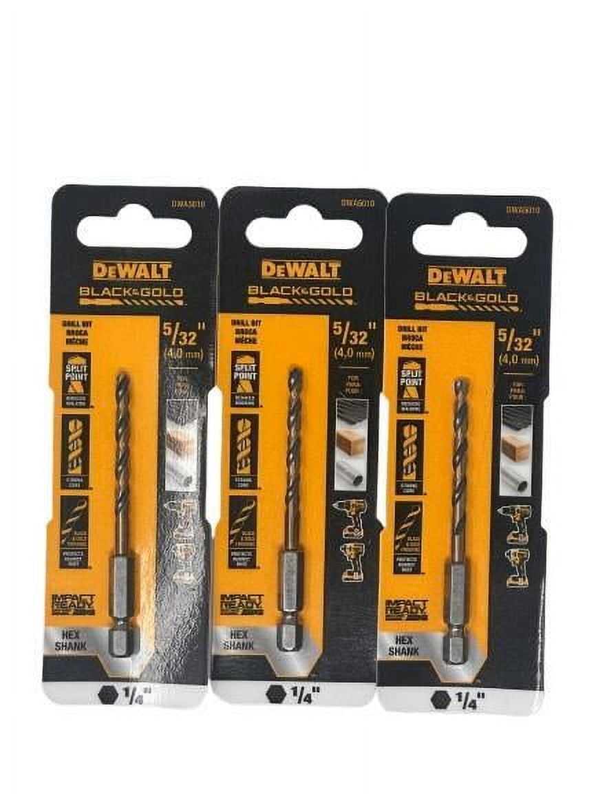 DEWALT DW5204 4-Piece Premium Percussion Masonry Drill Bit Set
