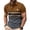 Coffee, variant on Mesh Mens Polo Shirts Striped Summer Short Sleeve Graphic Tees Moisture Wicking Pullover Performance Collared Slim Fit Tops