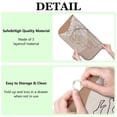 thumbnail image 6 of Brown Boho Line Art Plant Pattern Dish Drying Mat for Kitchen 1 Pack, Ultra Absorbent Microfiber Dishes Drainer Mats,16"x18", 6 of 6