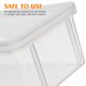 thumbnail image 4 of 2Pcs Kitchen Condiment Holder Bread Storage Box Sealed Toast Container Toast Organizer, 4 of 5