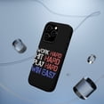 thumbnail image 5 of DistinctInk MagSafe Tough Case for Apple iPhone 15 Pro (6.1" Screen) - Work Hard Hit Hard Play Hard Win Easy - Lightweight Grip, 5 of 6