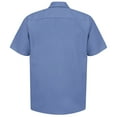thumbnail image 3 of Red Kap Men's Short Sleeve Industrial Work Shirt, 3 of 5