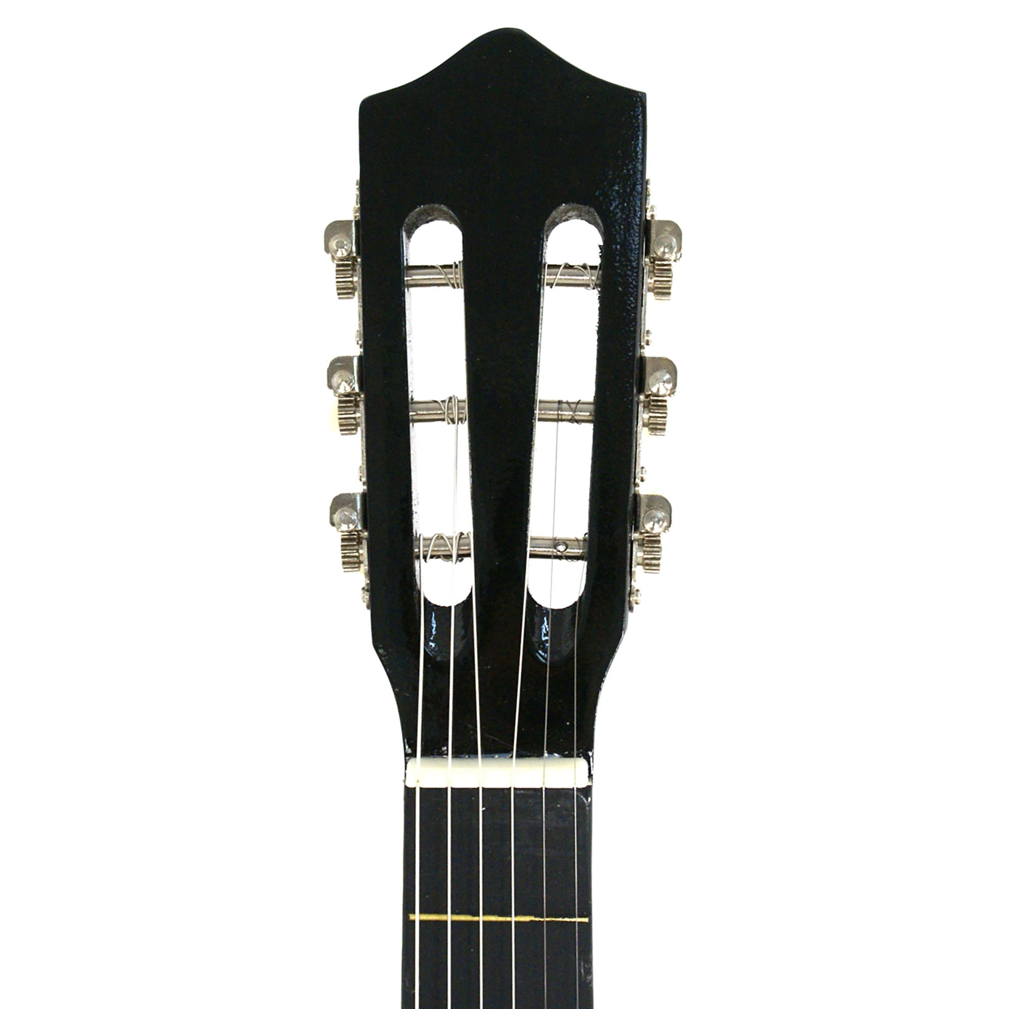 ZENSTYLE 38in Beginners Acoustic Guitar With Guitar Case, Strap, Tuner and Pick for Starter - Black