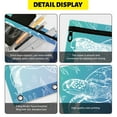 thumbnail image 3 of Polyester Loose Leaf Bags Zip Lock Binder File Pockets Rectangle Turtle 180x250mm Hole: 10mm 3pcs/set, 3 of 7