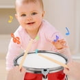 thumbnail image 2 of EeaseCA 1 Ensemble Orff 11 Po Tambour de Percussion pour Enfants Tambour de Performance pour Éducation Musicale, 2 of 9
