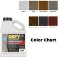 DEFY Solid Color Wood Stain Sealer Deck Paint and Sealer for Decks
