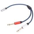 thumbnail image 1 of Cable hembra a macho doble, cable hembra de 3,5 mm a cable de audio doble doble, cable de auriculares doble diseñado meticulosamente, 1 of 12
