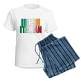 thumbnail image 5 of CafePress - Irish Italian Women's Light Pajamas - Women's Short Sleeve Print T-Shirt and Pants Light Cotton Pajama Set, 5 of 7