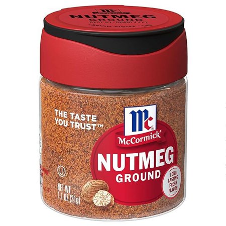 Mccormick Ground Nutmeg, 1.1 Oz, 3 Pack
