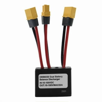 E-Bike Dual Battery Parallel Converter – 20V-72V Discharge Module With Switch & Balancer (30A) 4 thumbnail image