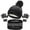 Black, variant on Eltusu Boys Hats Scarves Gloves Sets, Outdoor Thermal Knitting Cotton Beanies Scarves Mittens Sets 1-6 T Size Knitting Cotton