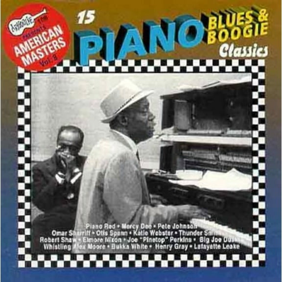 Various Artists - 15 Piano Blues & Boogie Classics / Various - Music & Performance - CD