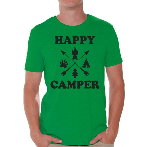 happy camper men's t shirt