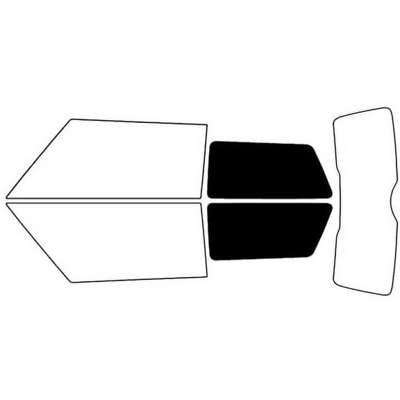 Avery Dennison NR Nano Ceramic IR Window Tint Kit Compatible with Mini Cooper 2007-2013 - Back