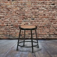 thumbnail image 6 of Hampden Furnishings Flynn Collection 18" Masonite/Steel Science Stools, Black, Pack of 2, 6 of 6