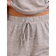 thumbnail image 5 of Conjunto de pijamas para mujer INSPIRE CHIC de manga larga, con cintura elástica, parte superior y pantalones cortos, conjunto de ropa de casa con bolsillos, color beige, talla M, 5 of 6