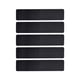 thumbnail image 2 of Peldaños antideslizantes para escaleras | Paquete de 5 cintas antideslizantes de PVC esmerilado para escalones y suelos | Tiras reflectantes de seguridad impermeables de 61 x 10 cm | Uso en, 2 of 7