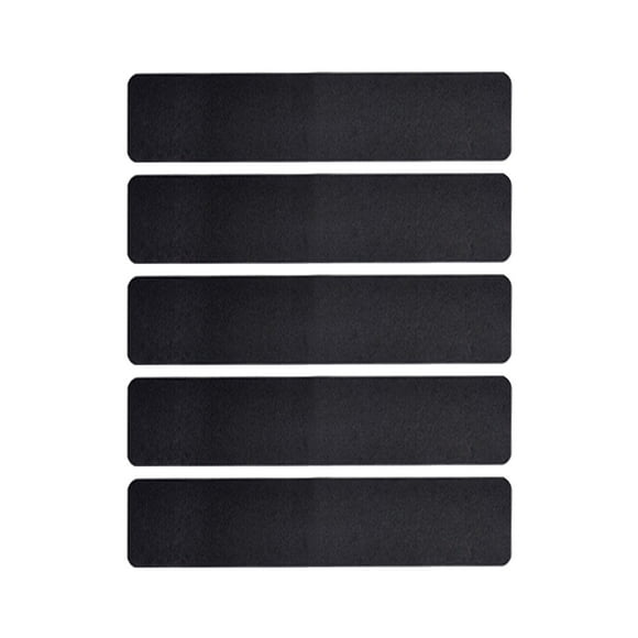 Tapis d'Escalier en Pvc Givré Imperméable Résistant à l'Usure avec Autocollant Réfléchissant Sans Colle
